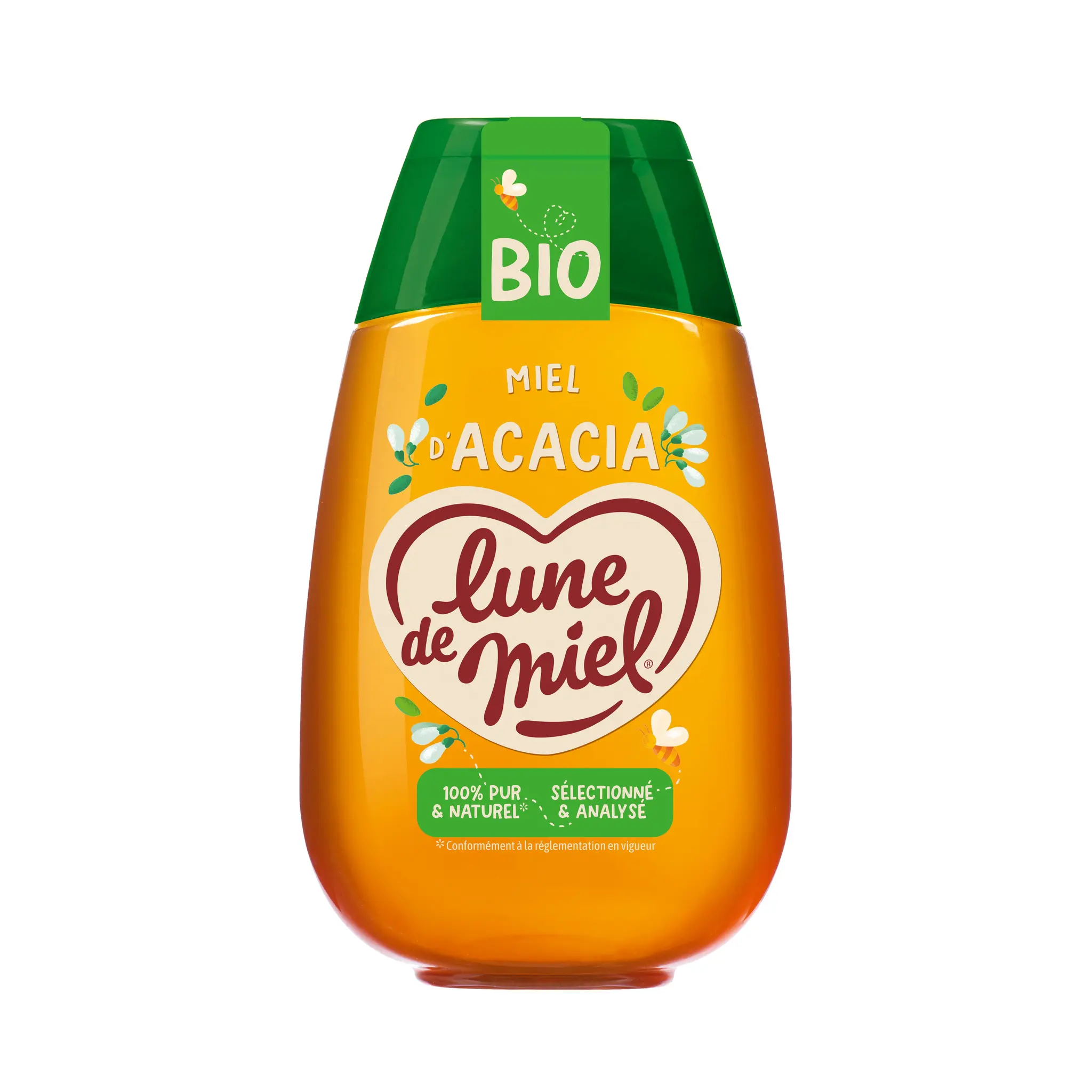 LUNE DE MIEL Miel liquide bio d'Acacia