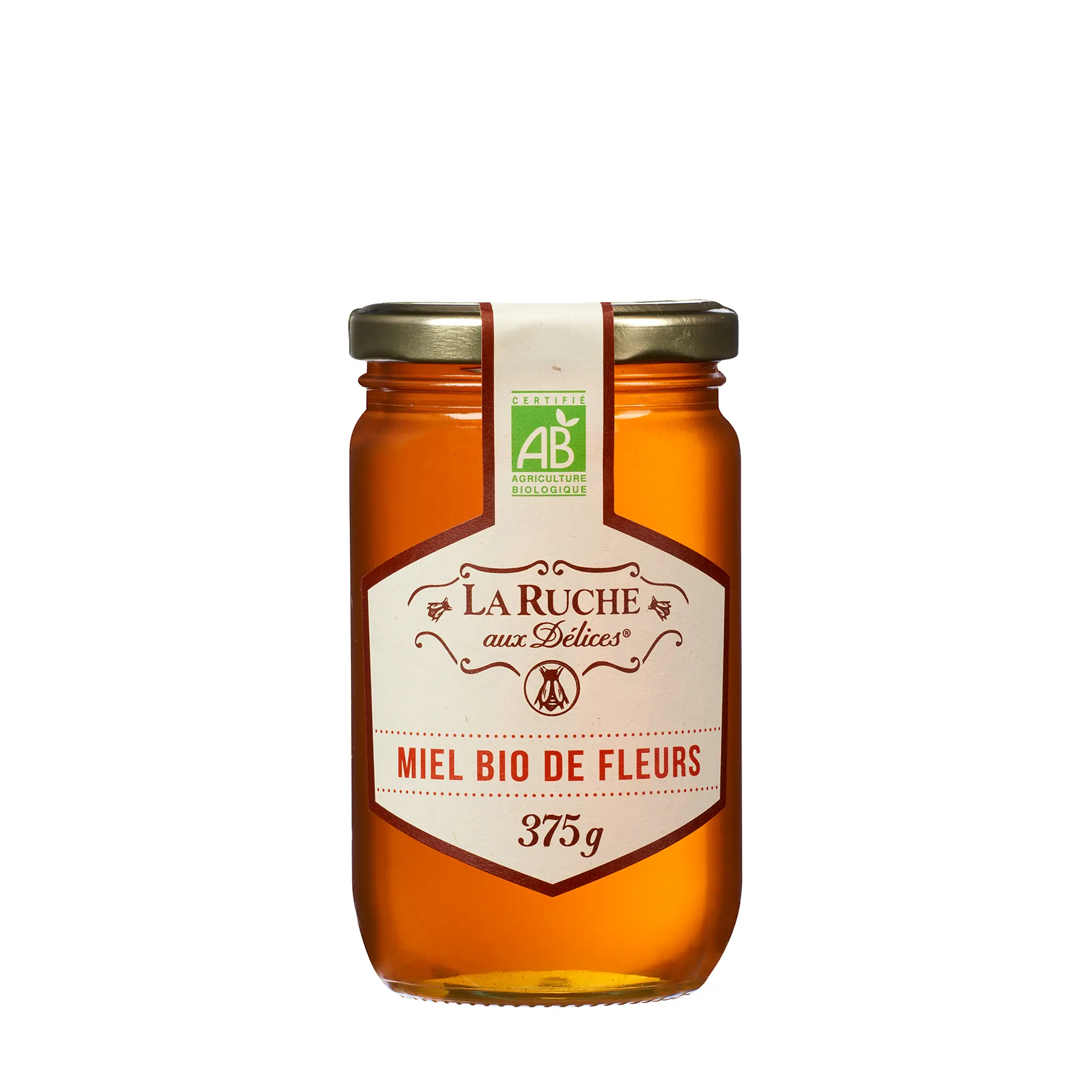 LA RUCHE AUX DELICES Miel de fleurs liquide bio