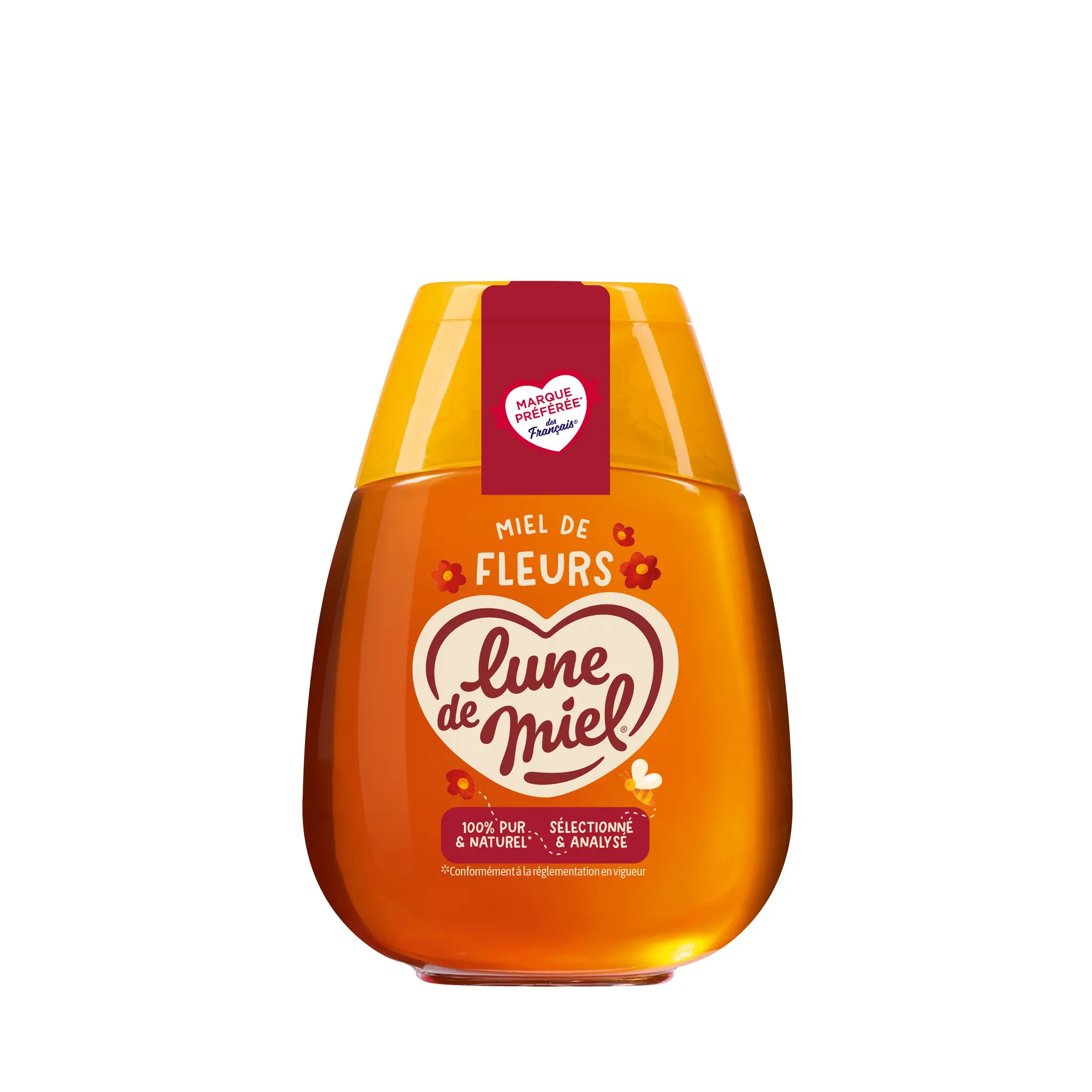 LUNE DE MIEL Miel fruité liquide en flacon doseur