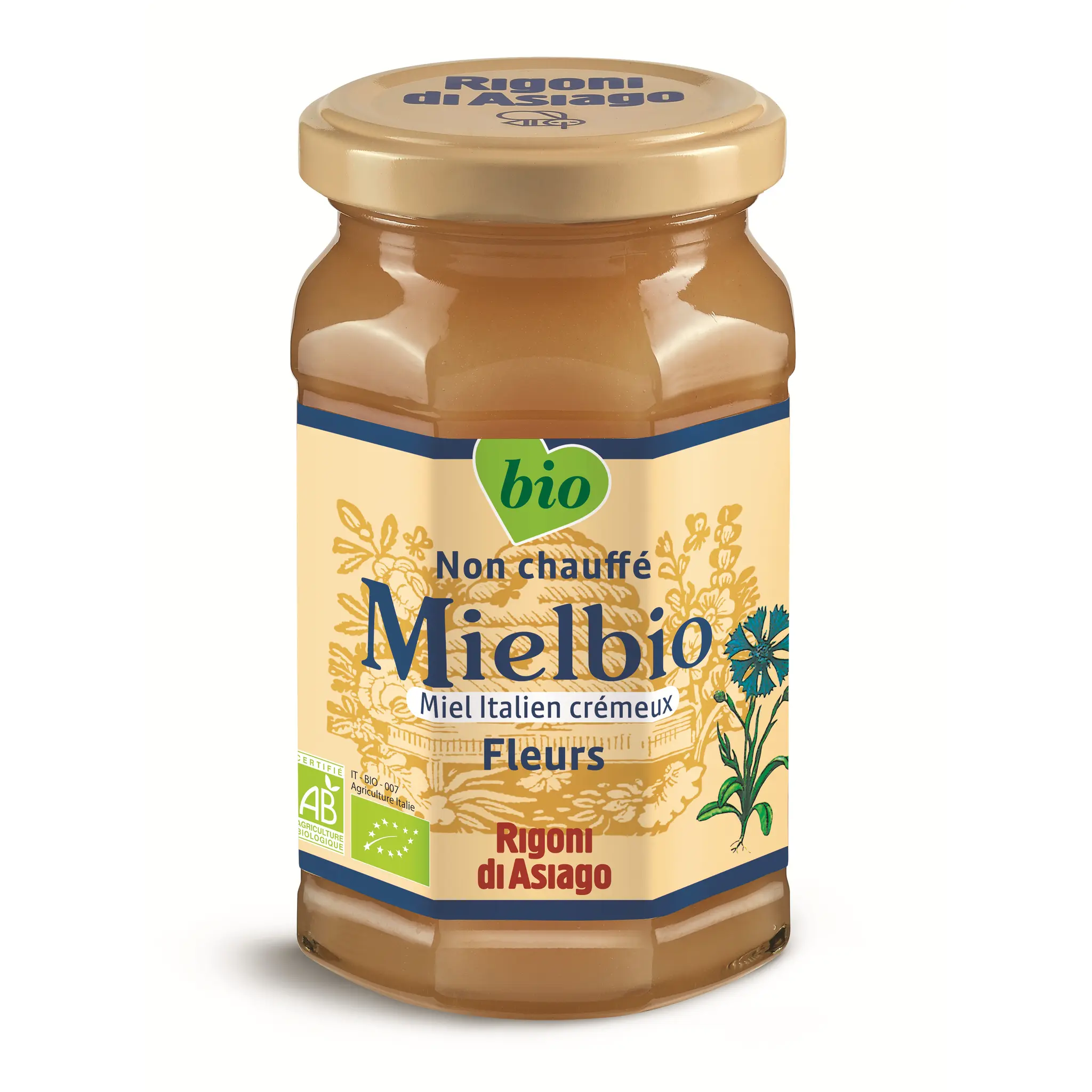 RIGONI DI ASIAGO Miel de fleurs italien crémeux bio