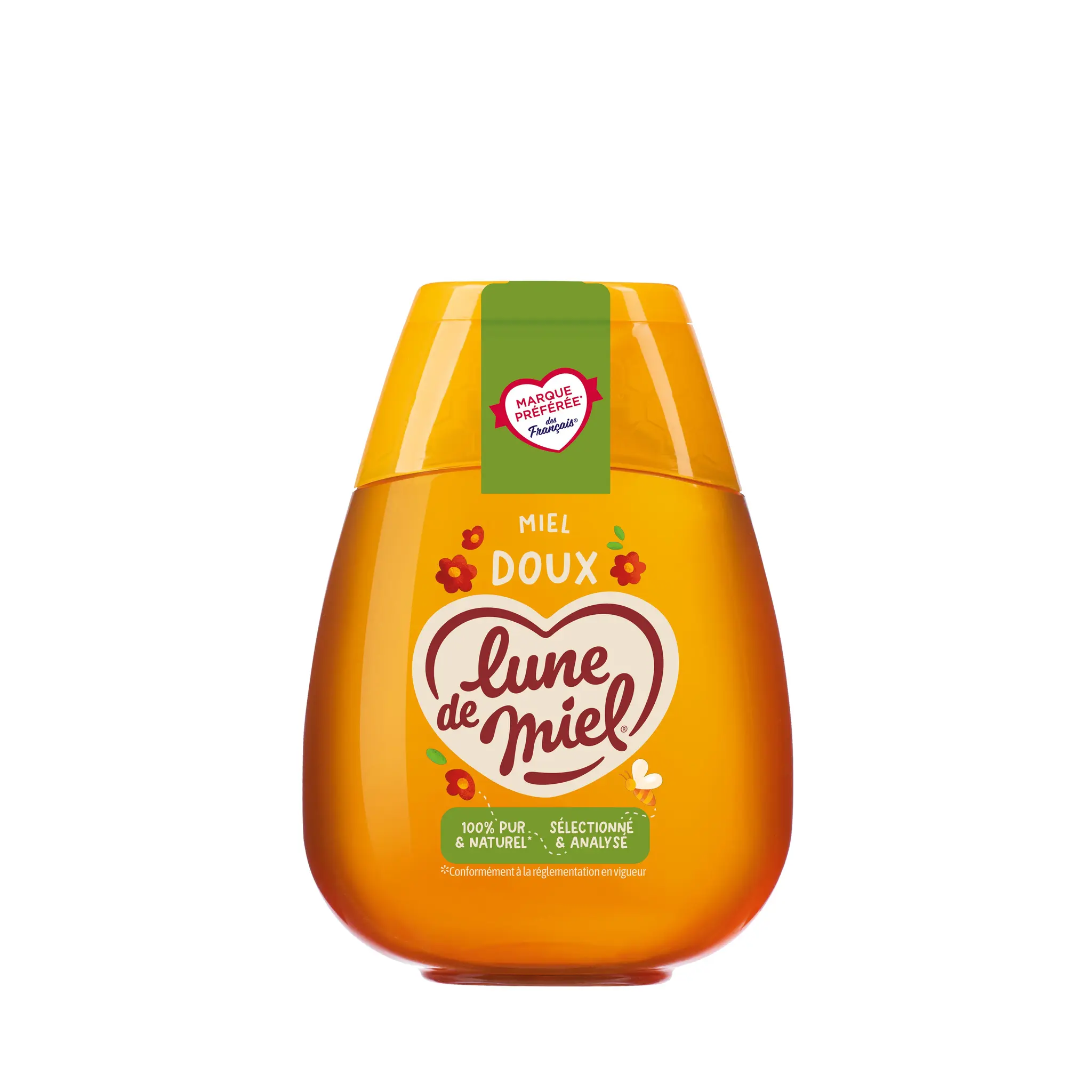 LUNE DE MIEL Miel doux liquide en flacon doseur