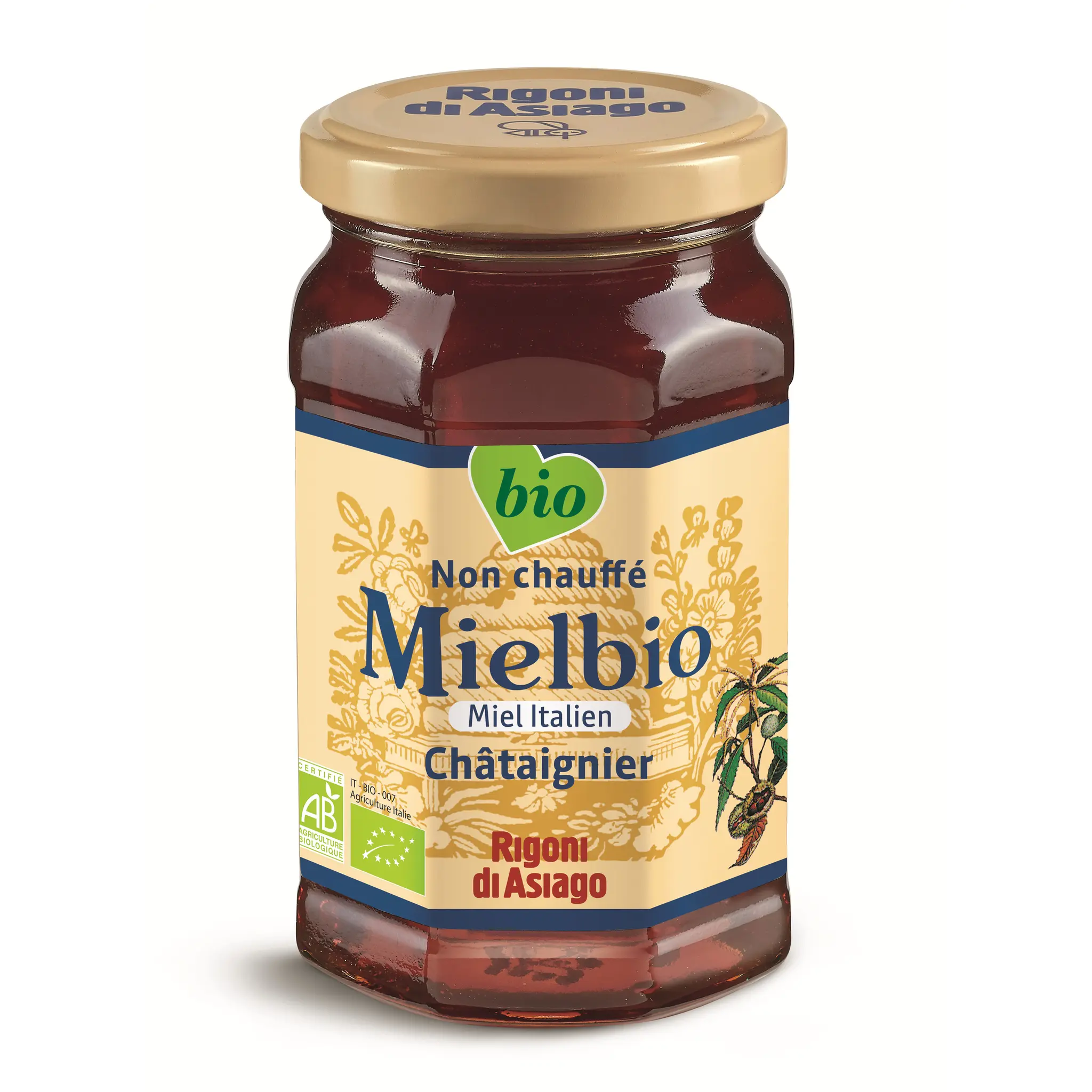 RIGONI DI ASIAGO Miel liquide italien de châtaignier bio