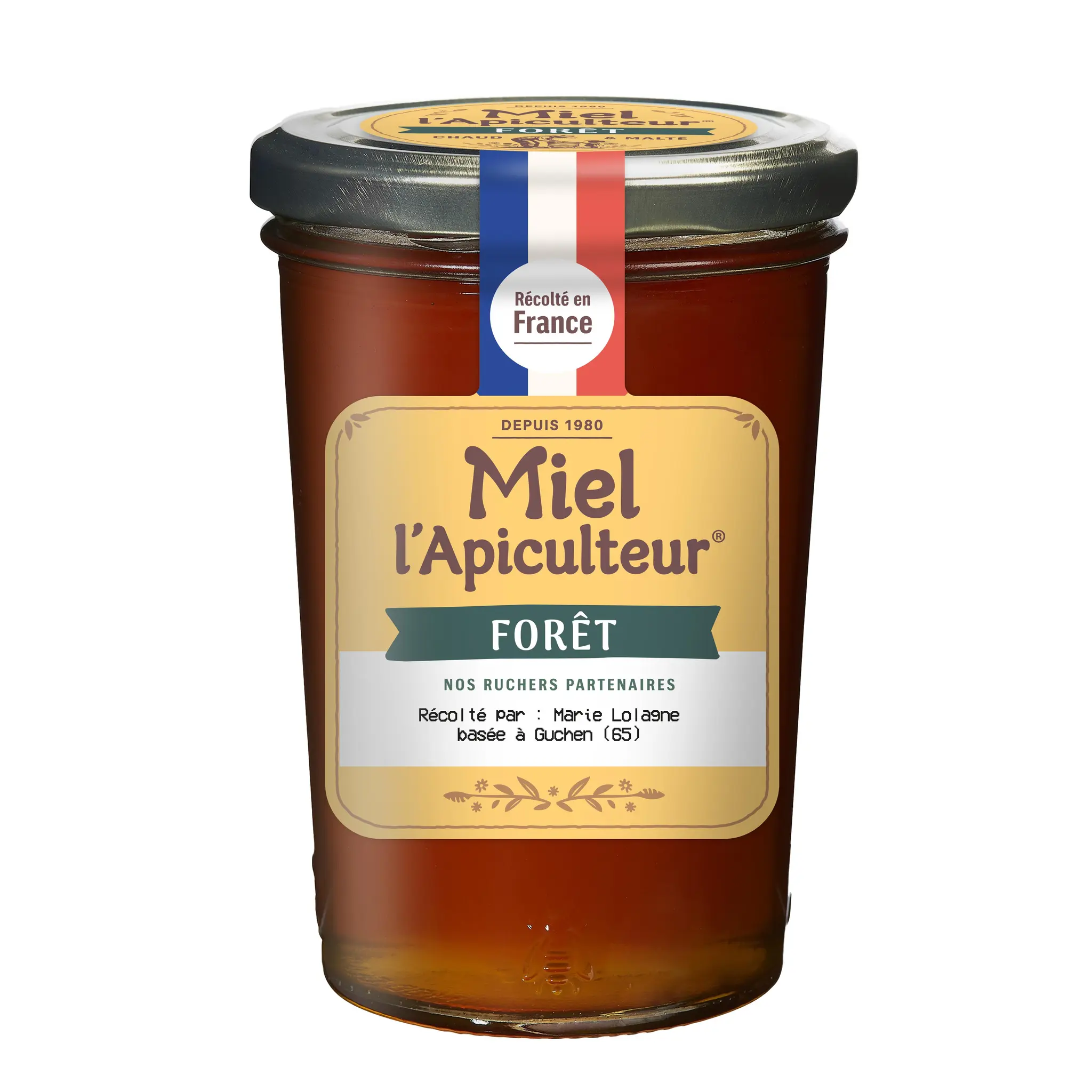 MIEL L'APICULTEUR Miel de forêt recolté en France