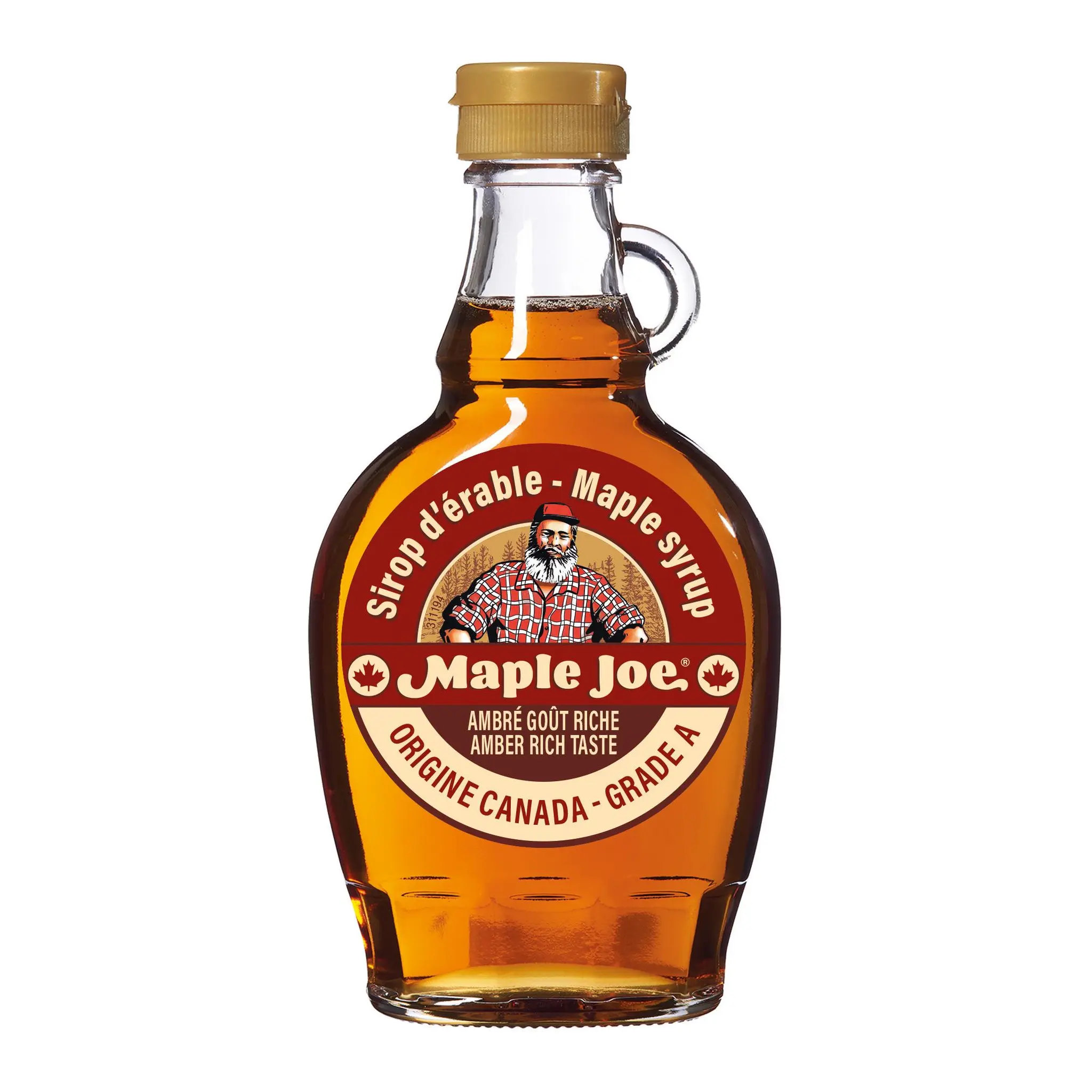 MAPLE JOE Sirop d'érable ambré goût riche