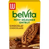 BELVITA Biscuits petit-déjeuner céréales au chocolat sachets fraîcheur