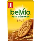 BELVITA Biscuits petit-déjeuner brut aux 5 céréales complètes sachets fraîcheur