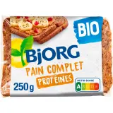BJORG Pain complet protéinées bio