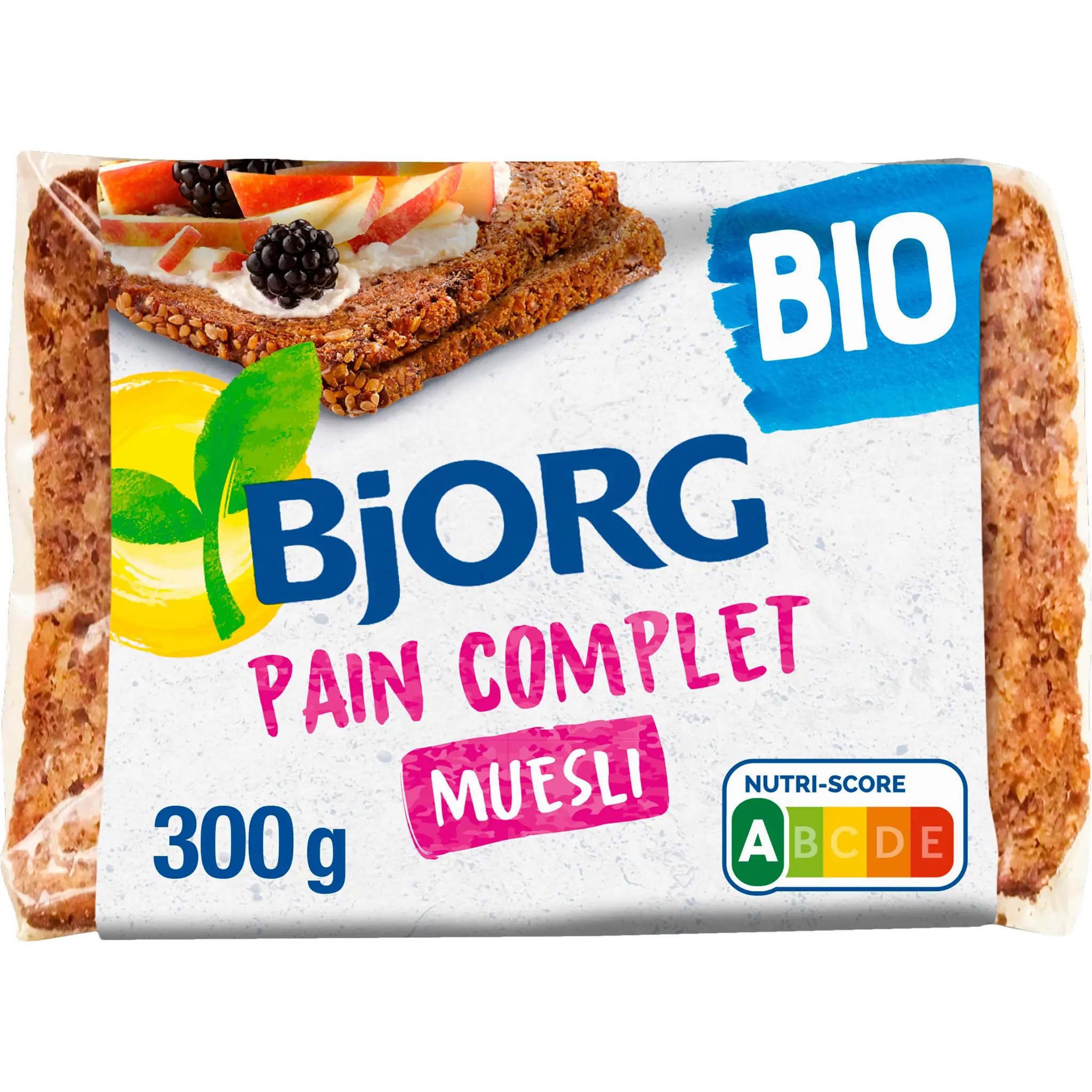BJORG Pain complet au muesli bio