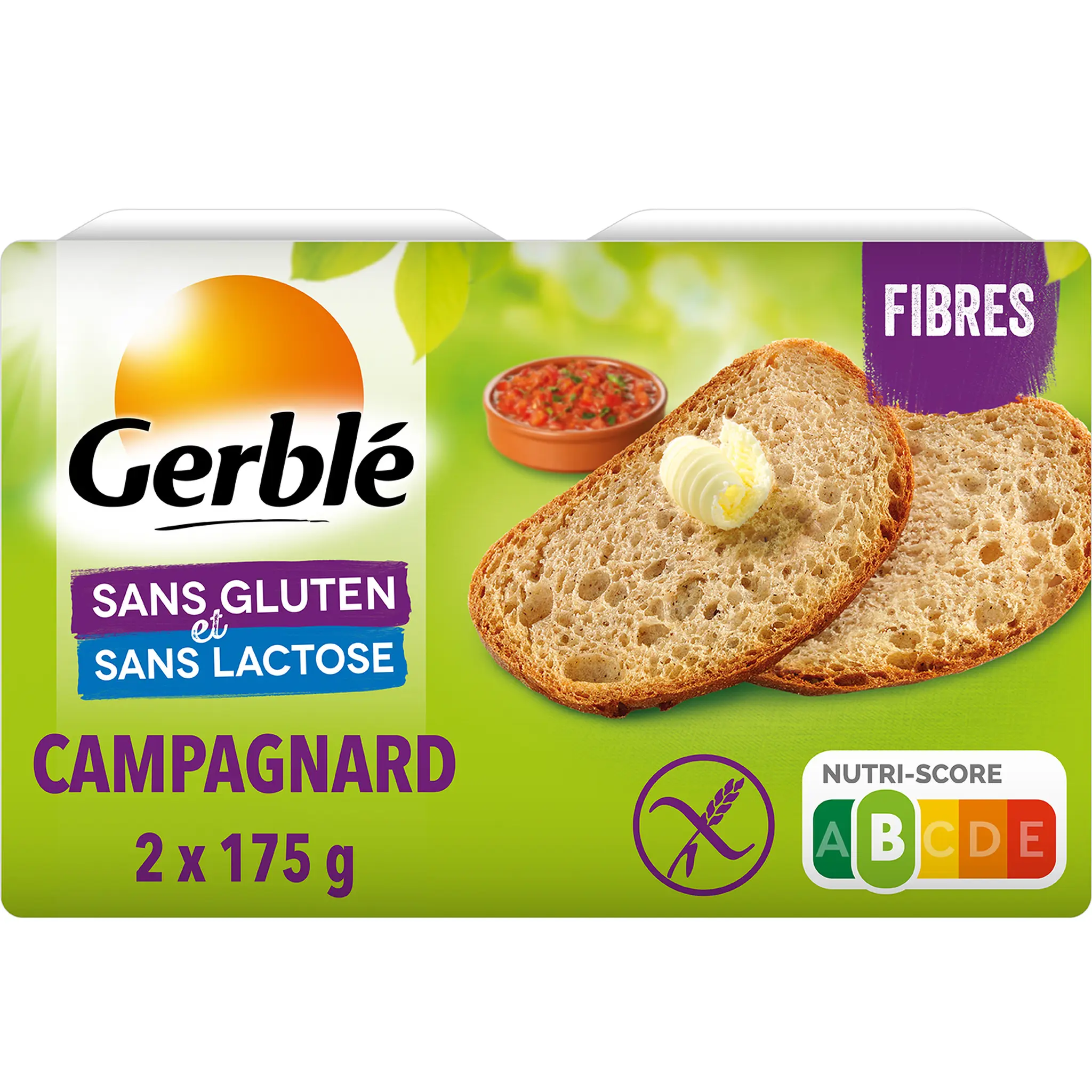 GERBLE Pain campagnard sans gluten