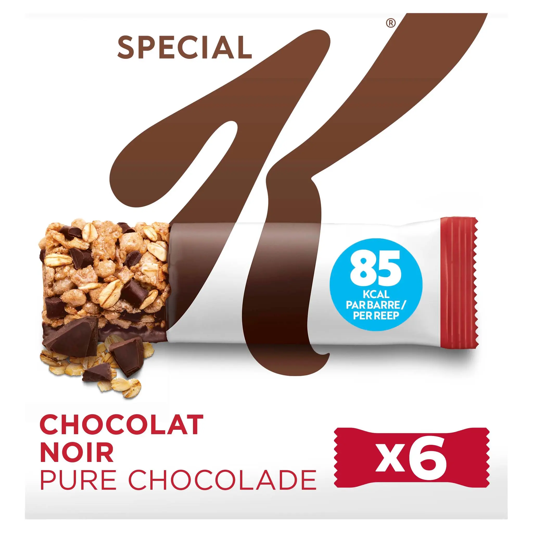 KELLOGG'S Spécial K Barres de céréales au chocolat noir