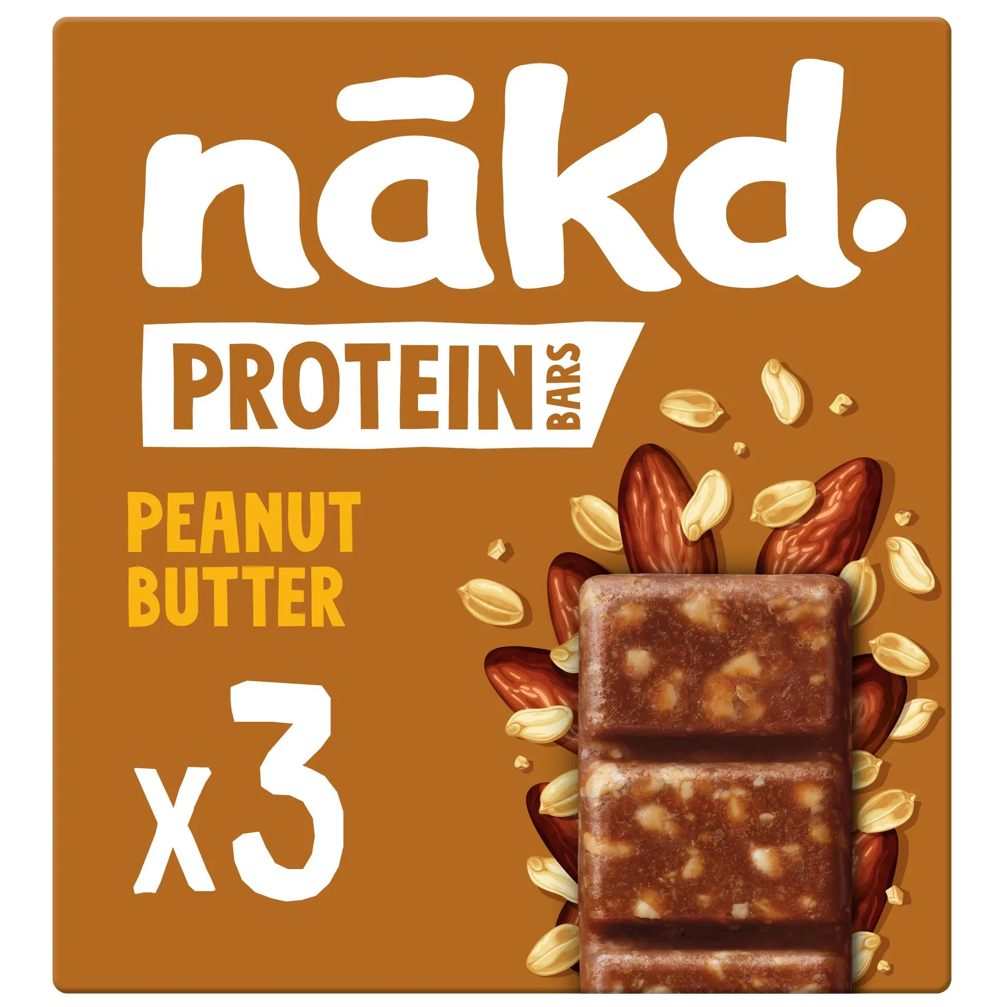 NAKD Barre protéinée aux dattes et cacahuètes