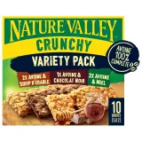 NATURE VALLEY Crunchy Barres de céréales panachées