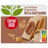 CÉRÉAL BIO Tartines craquantes riz & châtaigne sachets fraîcheur