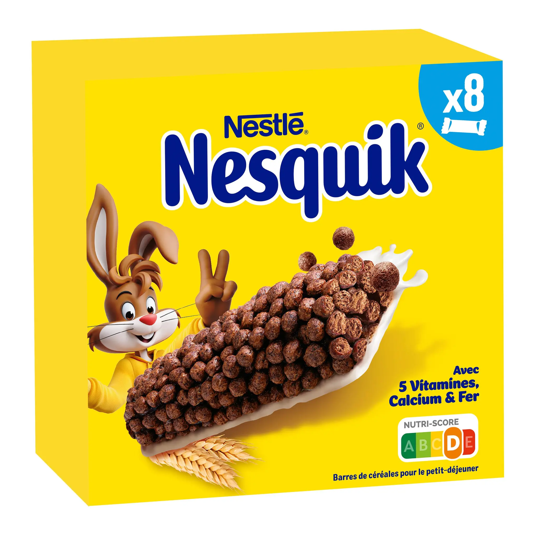 NESQUIK Barres de céréales au cacao et au lait