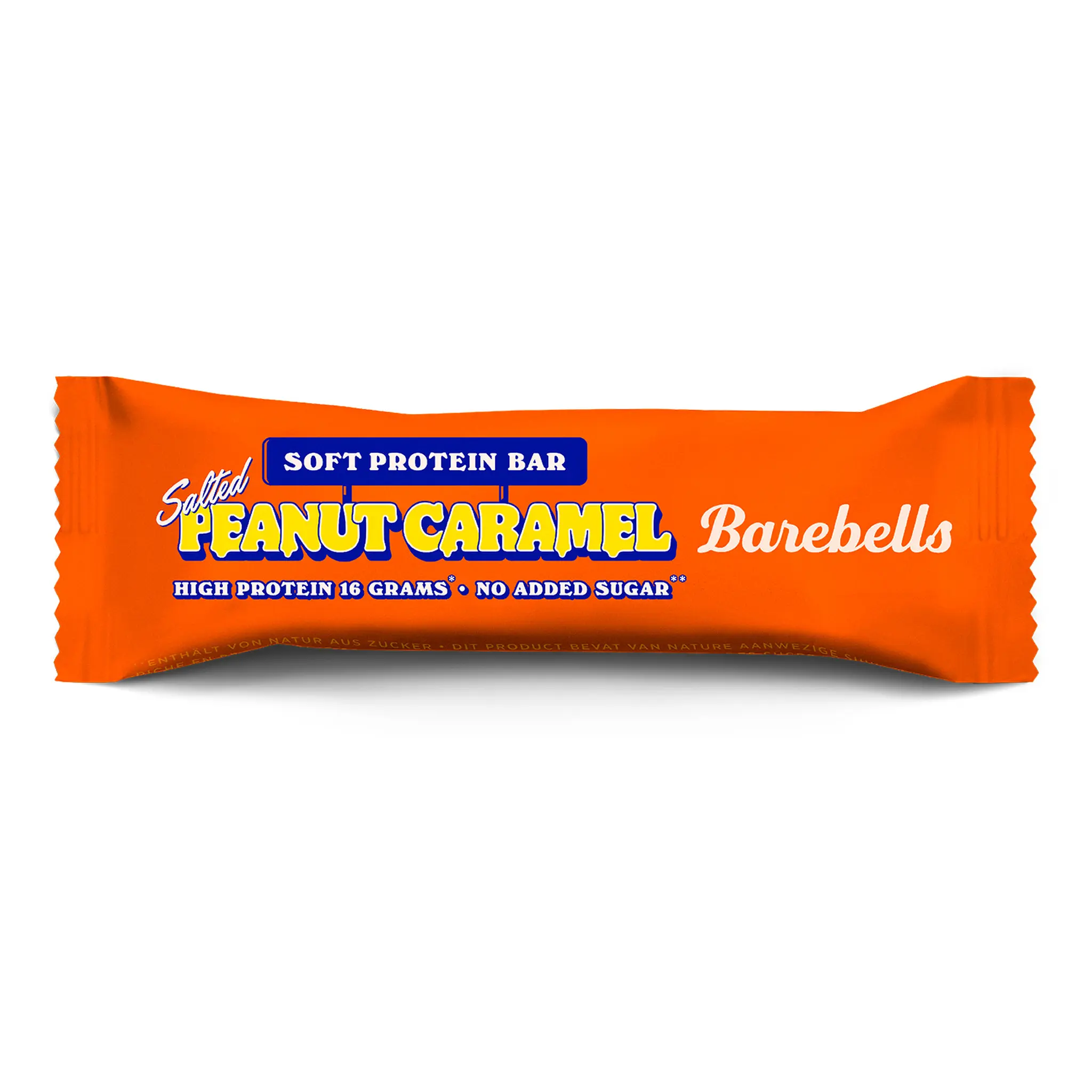 BAREBELLS Barre protéinée cacahuète caramel sans sucres ajoutés