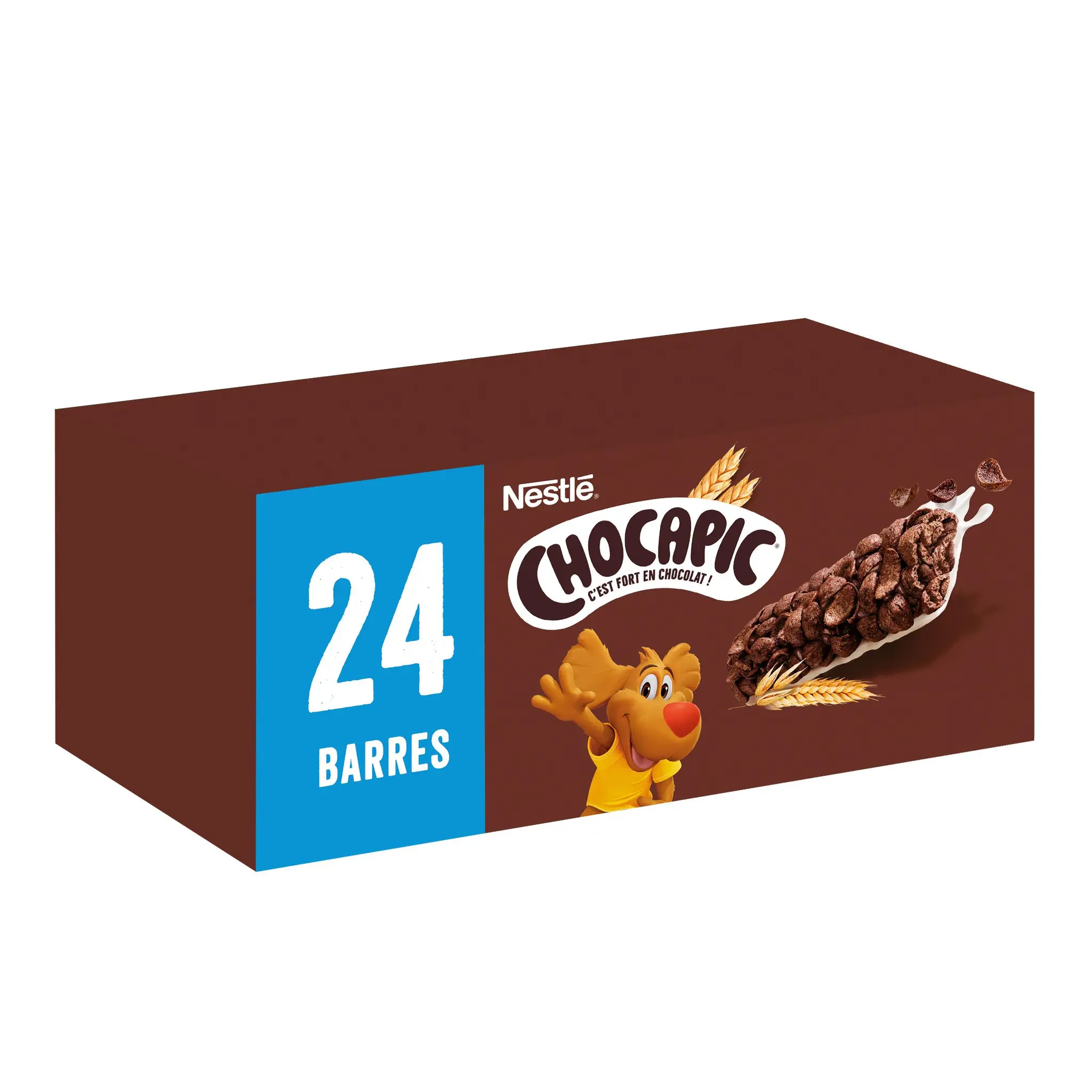 CHOCAPIC Barres de céréales au chocolat et au lait