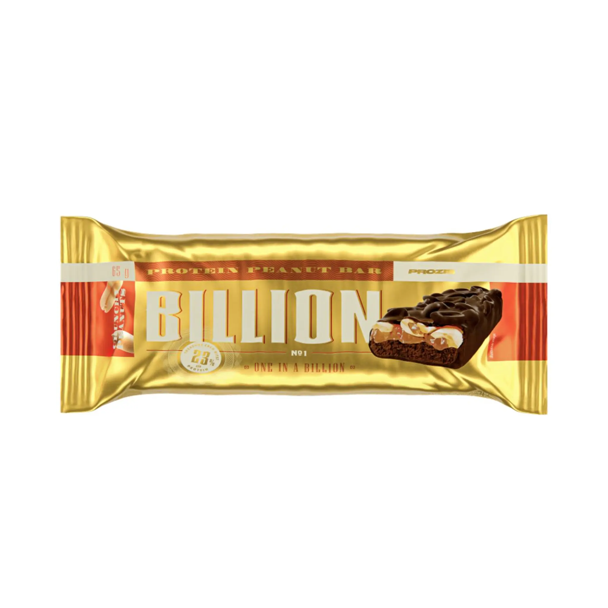 PROZIS Billion Barre protéinée à la cacahuète et chocolat