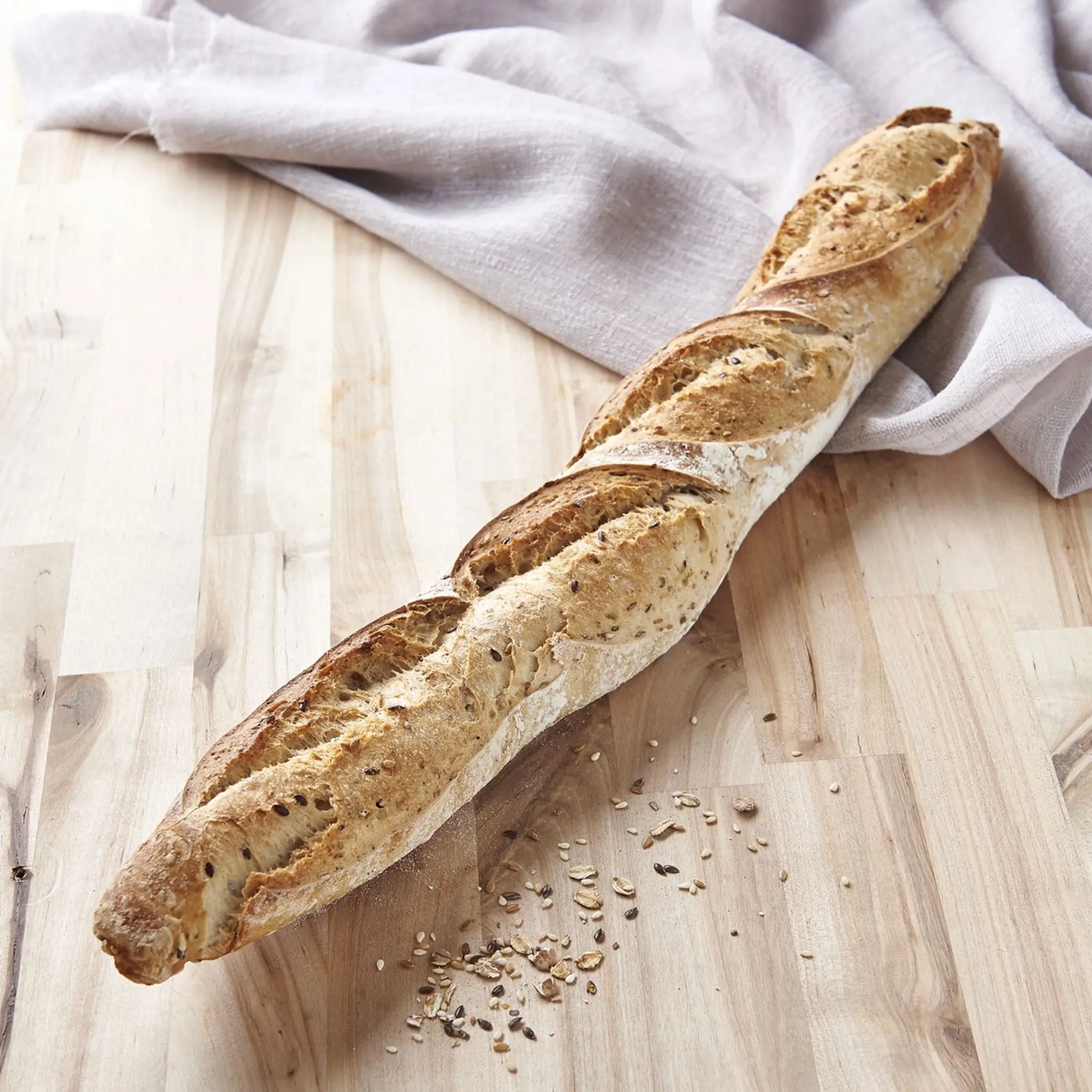 PAIN FRAIS CULTIVONS LE BON Baguette multicéréales