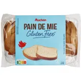 AUCHAN Pain de mie sans gluten