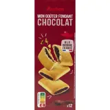 AUCHAN Mon Goûter fondants fourrés au chocolat