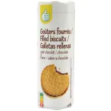 POUCE Goûters fourrés ronds au chocolat