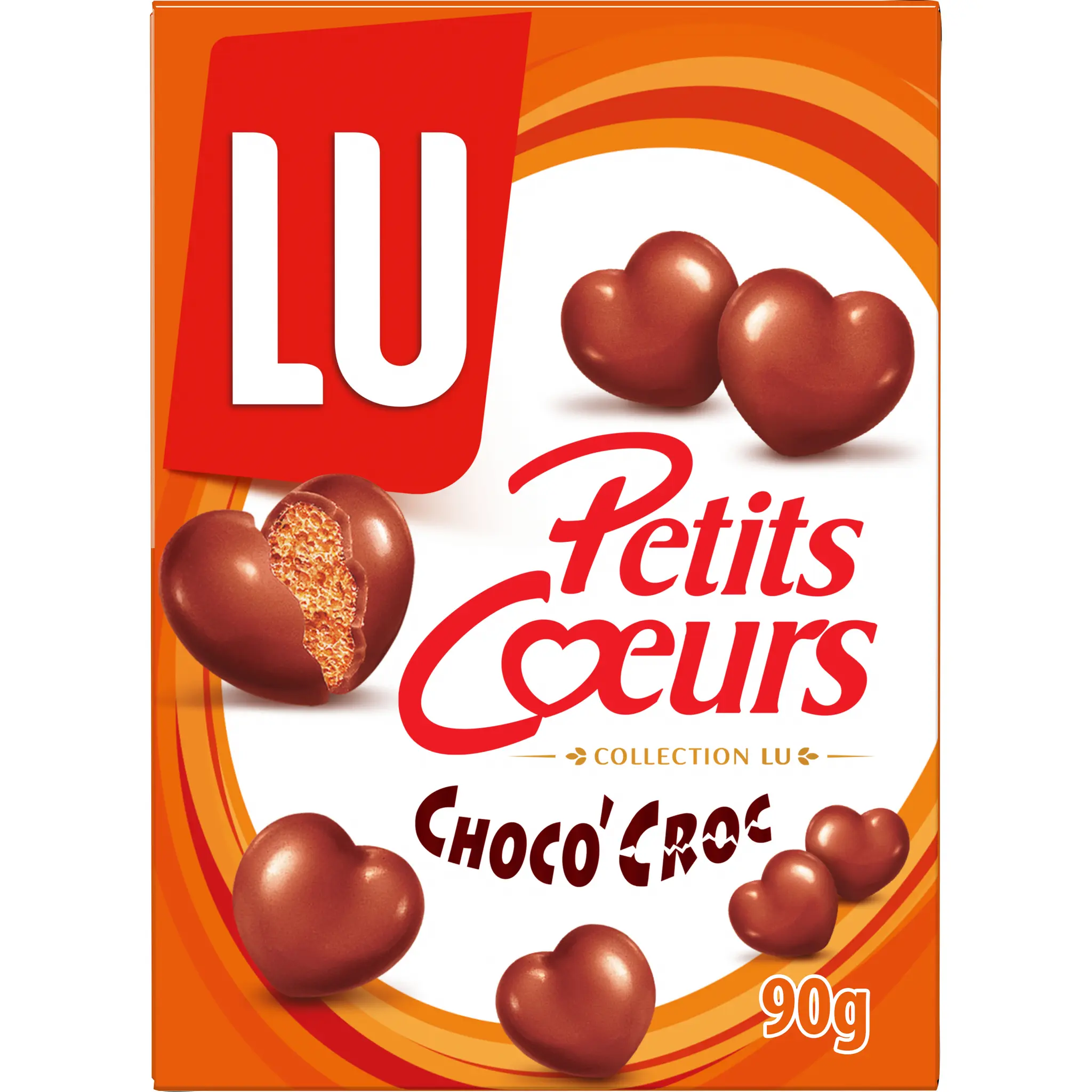 LU Petits cœurs choco croc'