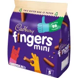 CADBURY Biscuits bâtonnets nappés au chocolat
