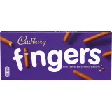 CADBURY Biscuits Fingers nappés de chocolat au lait