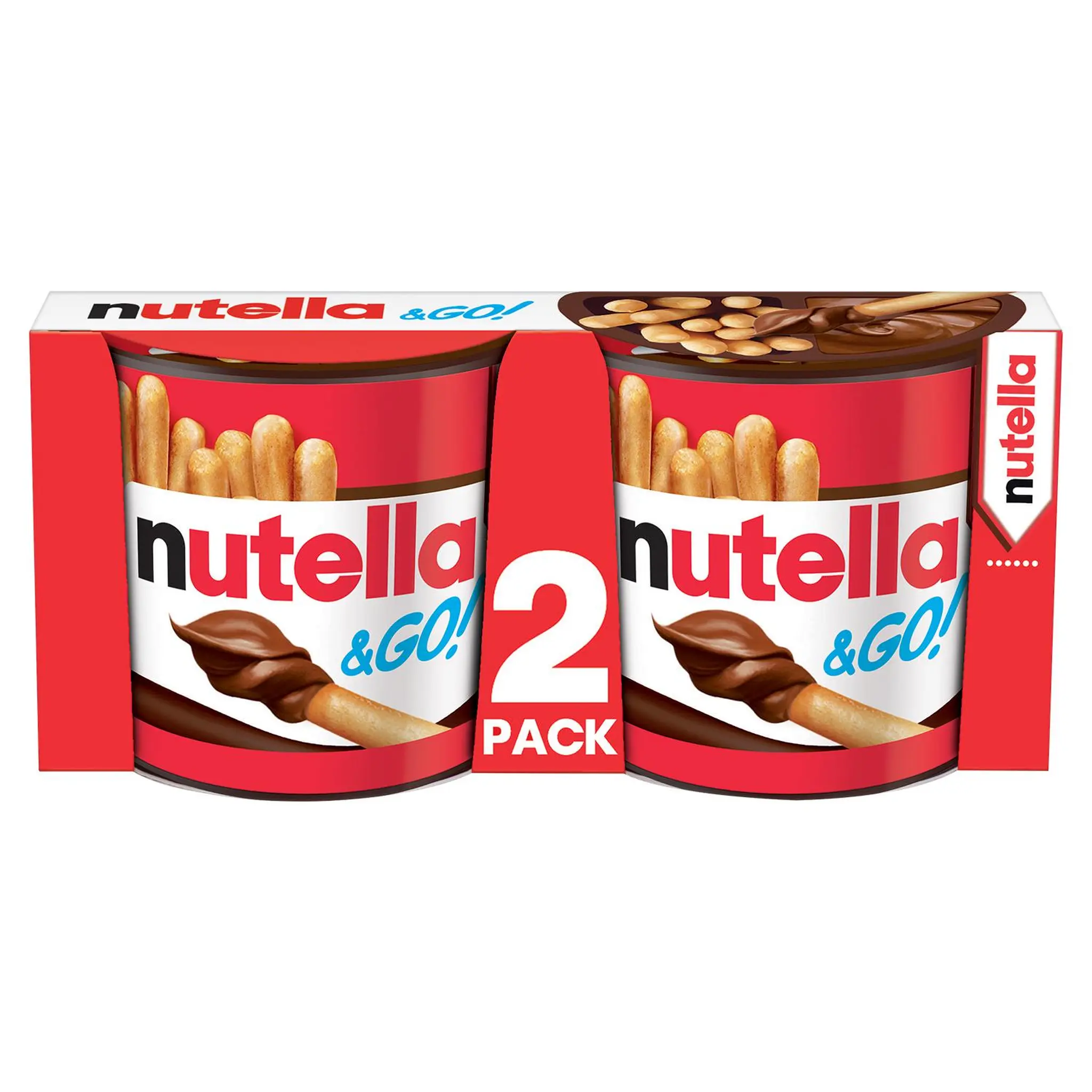 NUTELLA Nutella&Go biscuits et pâte à tartiner