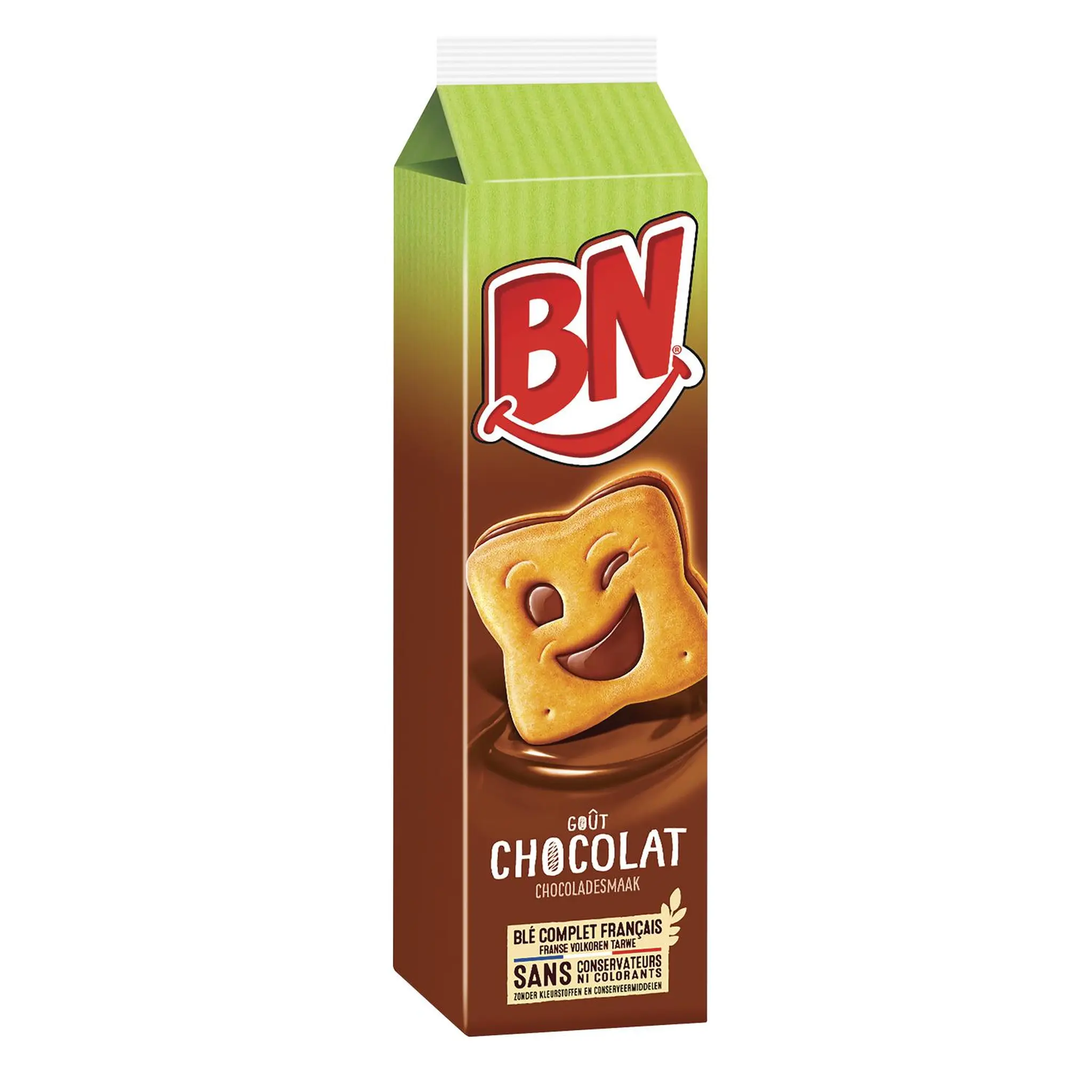 BN Biscuits fourrés chocolat céréales complètes
