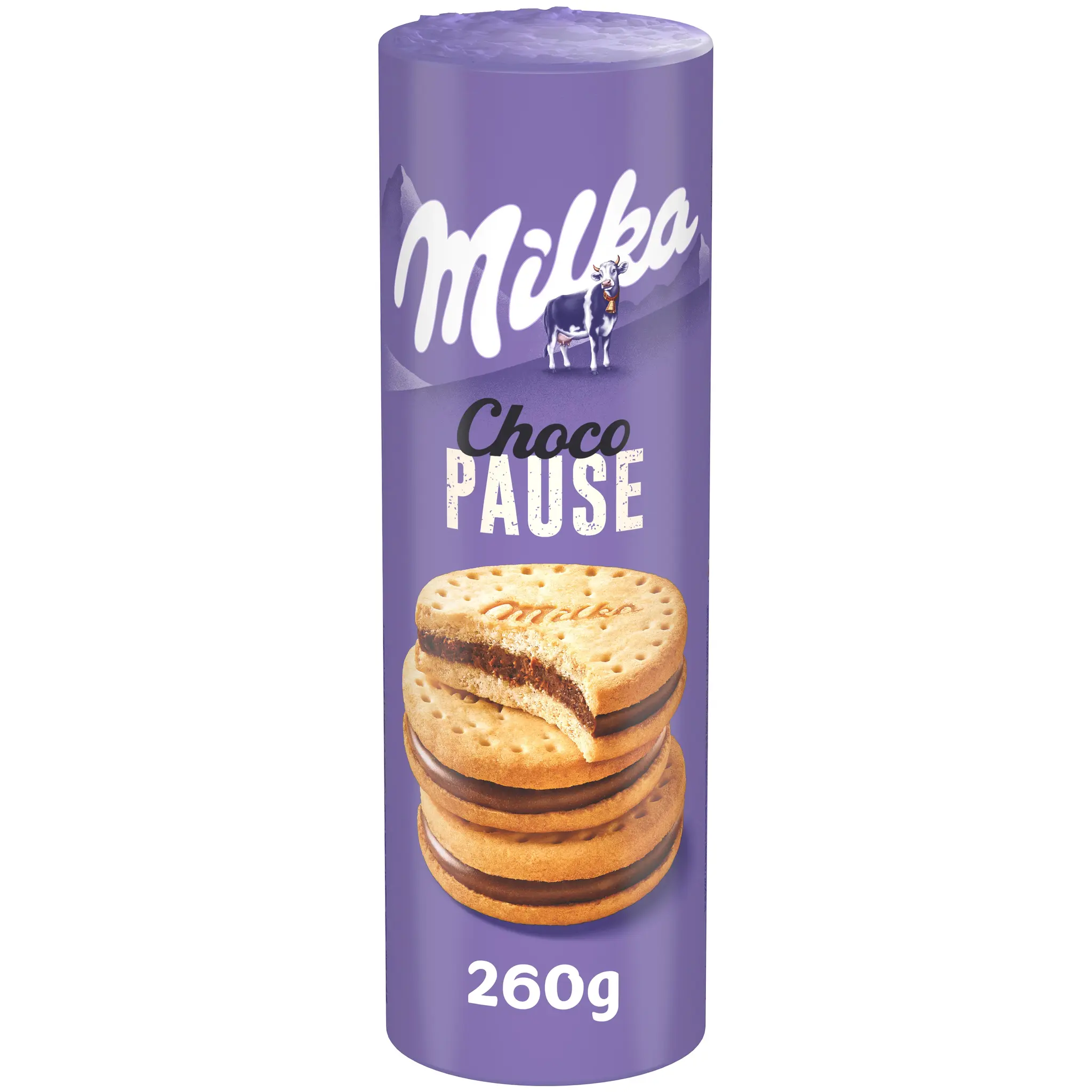 MILKA Choco Pause biscuits fourrés au chocolat au lait