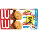 PEPITO Biscuits nappés de chocolat au lait