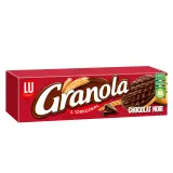 GRANOLA Biscuits sablés nappés de chocolat noir