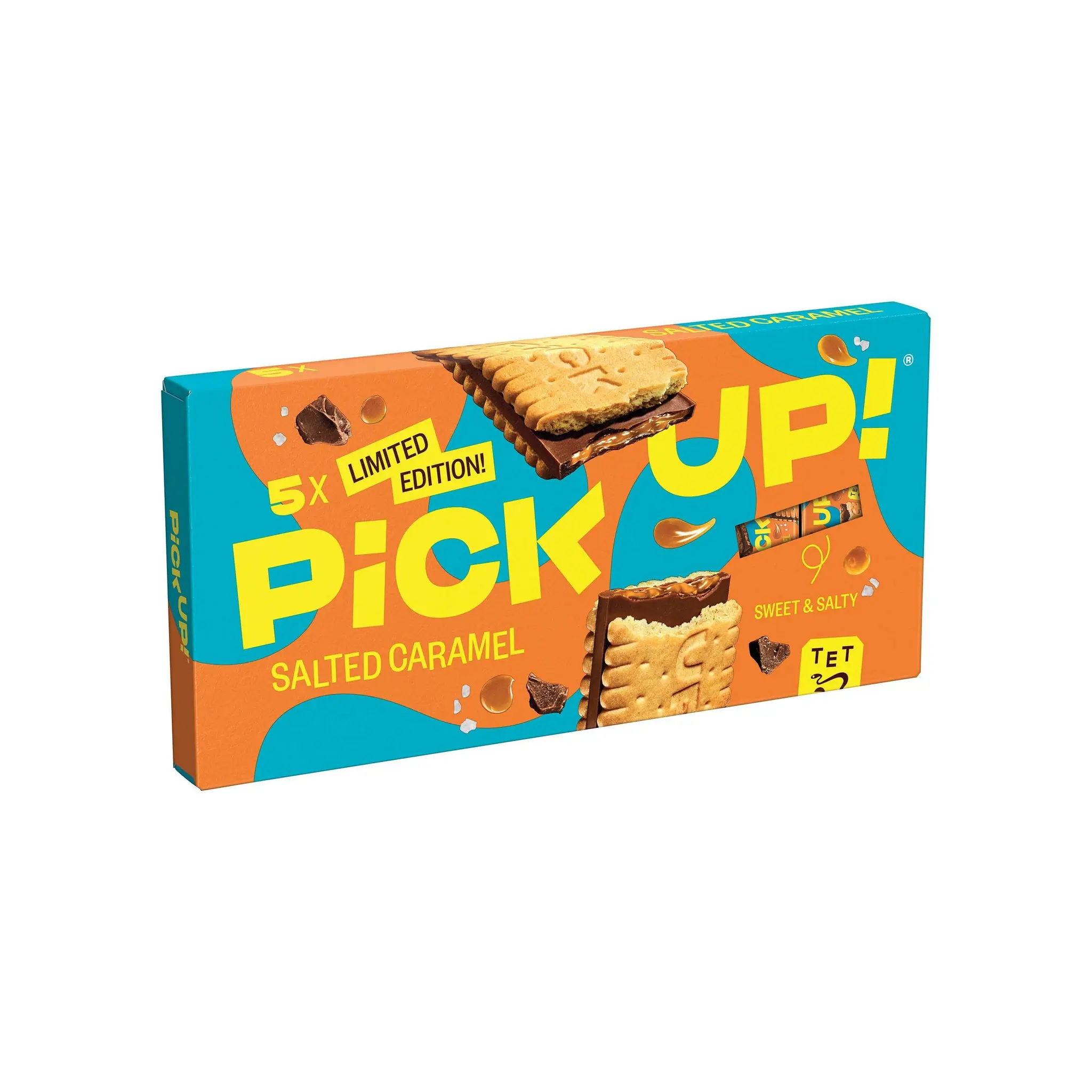 BAHLSEN Biscuits Pick up ! au chocolat au lait caramel salé