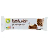 POUCE Biscuits nappés au chocolat