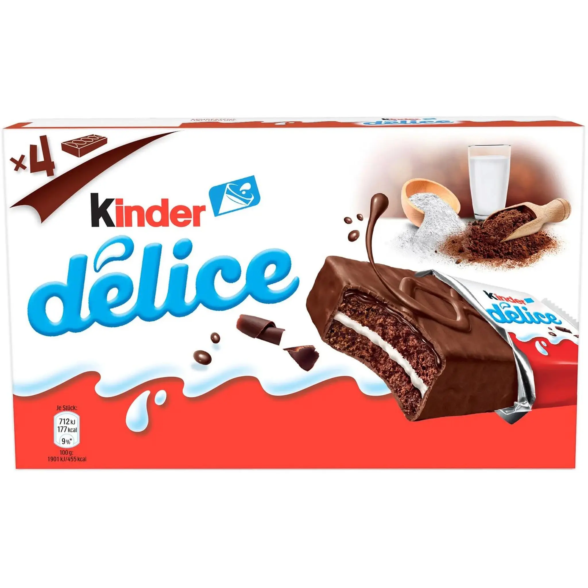 KINDER Délice génoises cacao