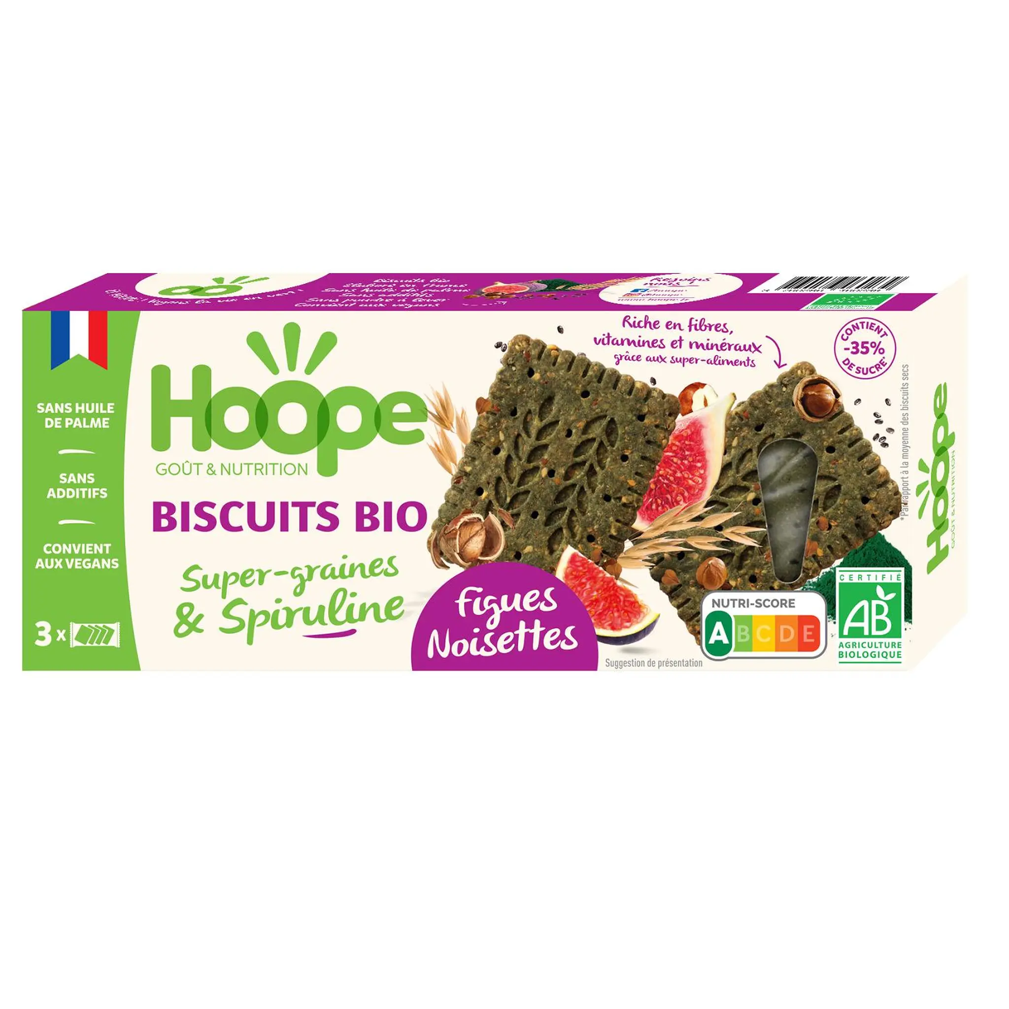 HOOPE Biscuits bio figue noisette