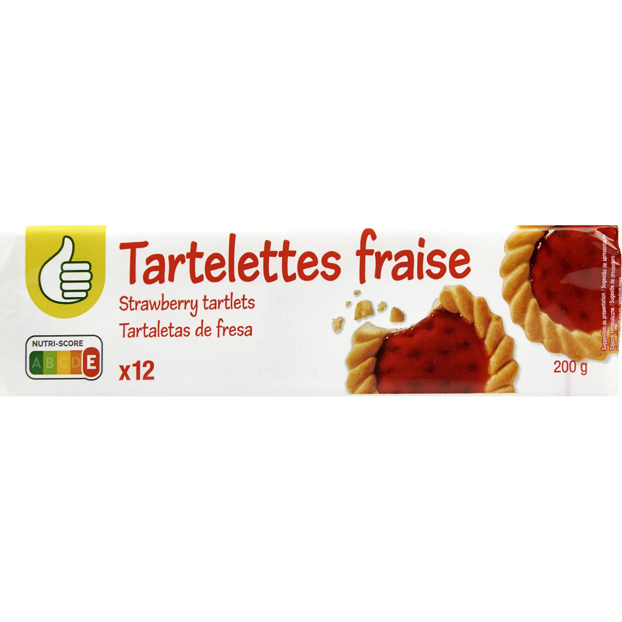 POUCE Tartelettes à la fraise