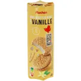 AUCHAN Mon goûter biscuits fourrés goût vanille au blé complet