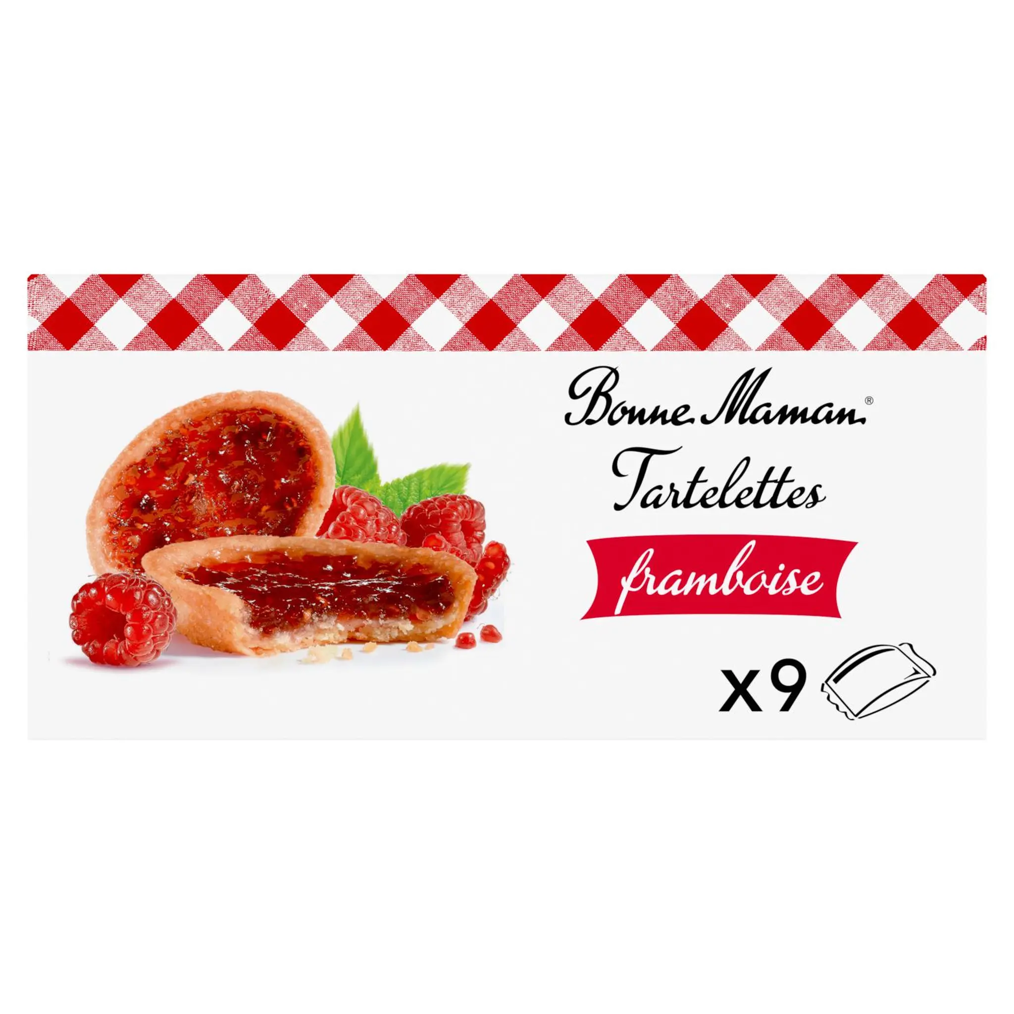 BONNE MAMAN Tartelettes à la framboise, sachets individuels