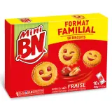 BN Mini biscuits fourrés à la fraise