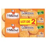 ST MICHEL Galettes pur beurre sachets fraîcheur