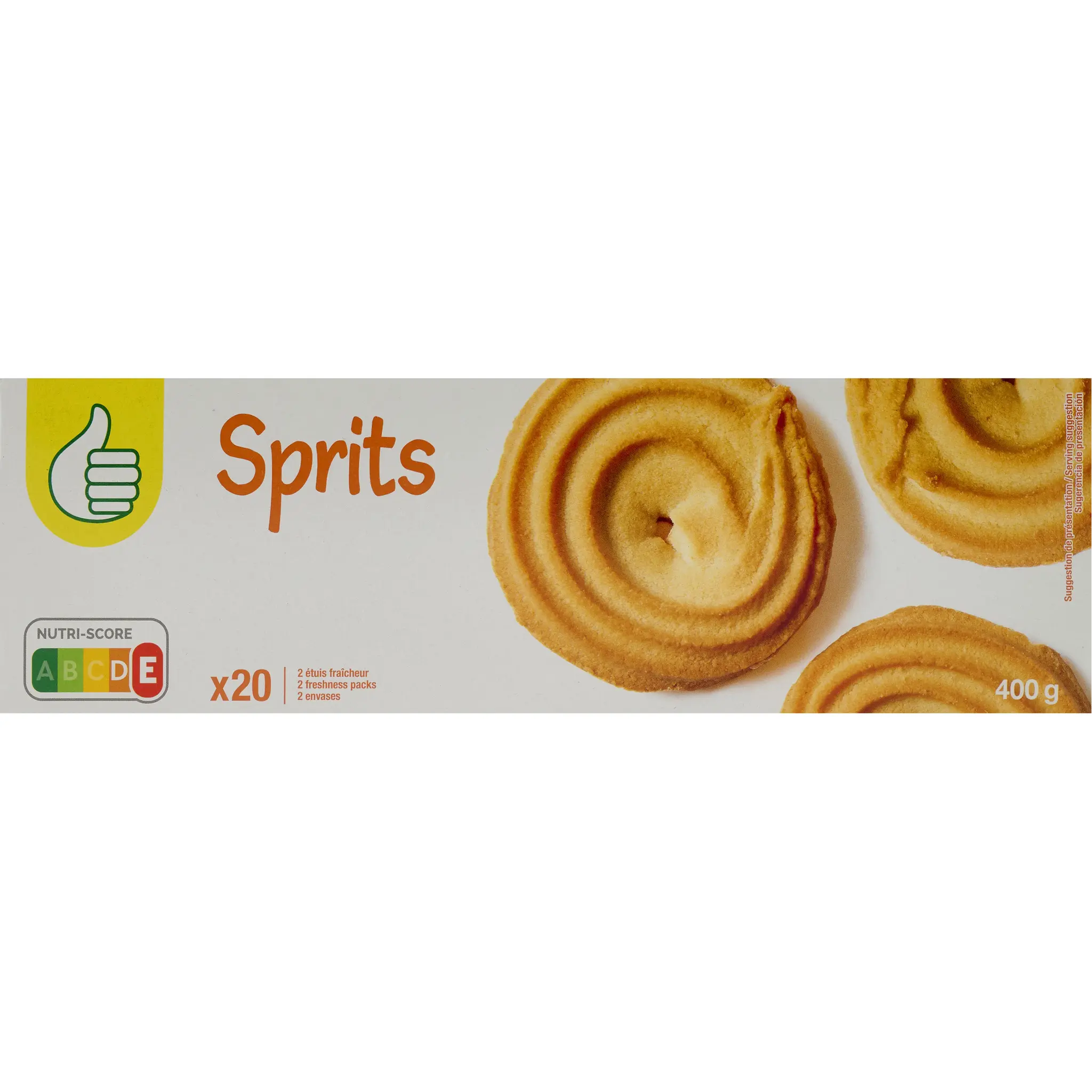 POUCE Sprits biscuits sablés