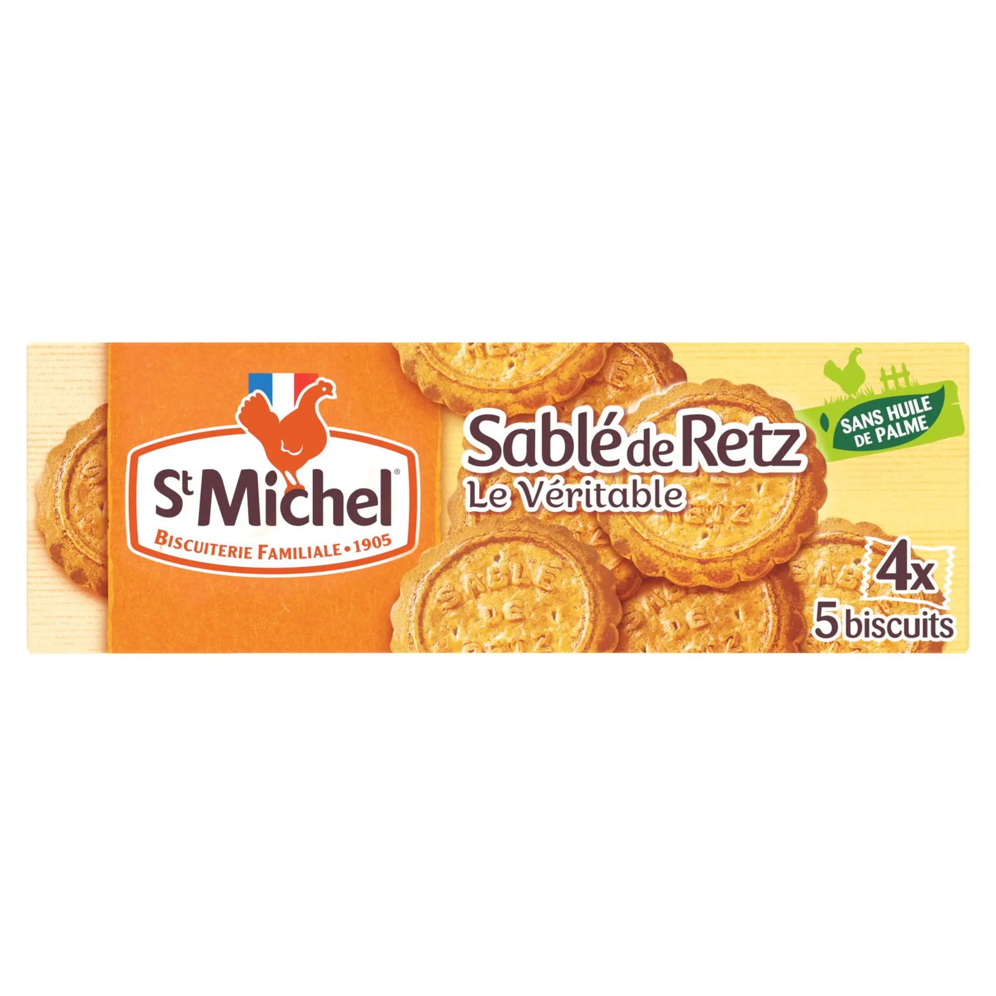 ST MICHEL Biscuits sablés de Retz, sachets fraîcheur