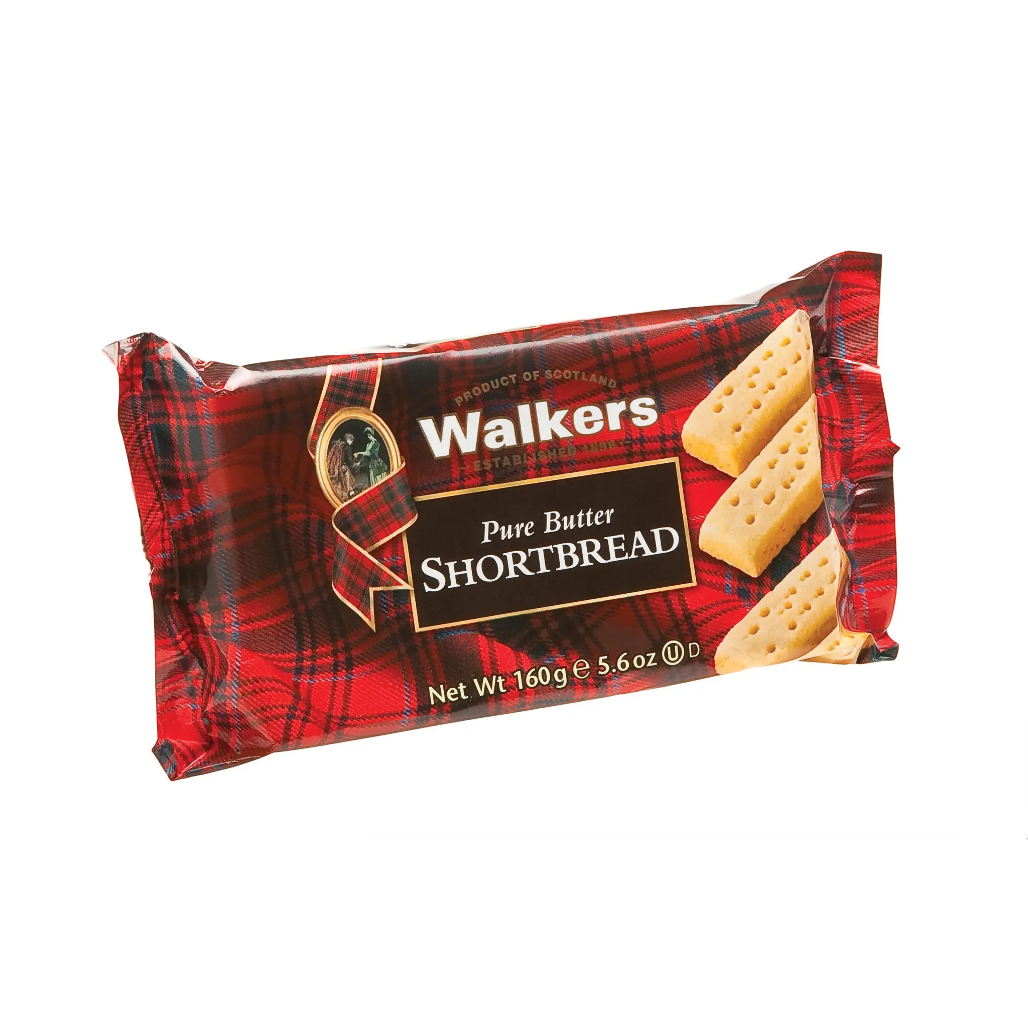 WALKERS Biscuits sablés pur beurre traditionnels