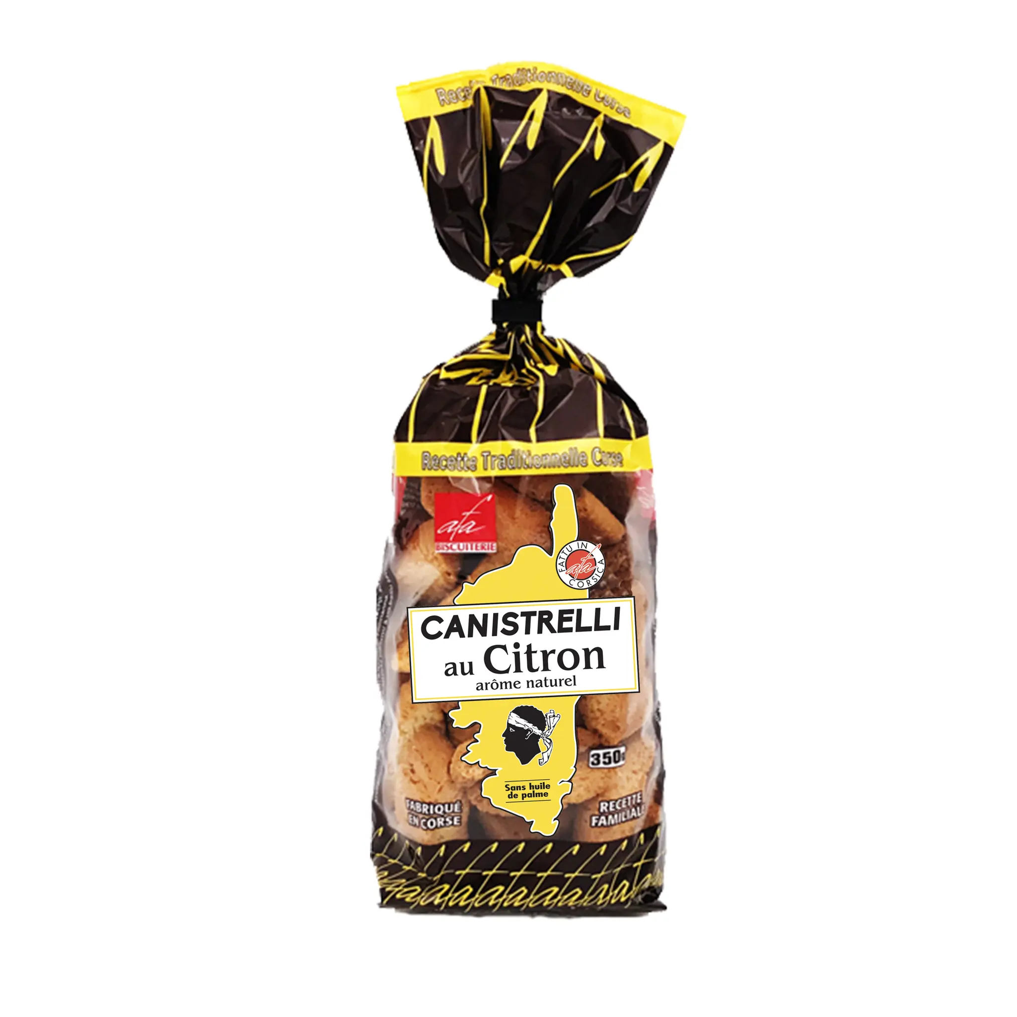 BISCUITERIE D'AFA Canistrelli Biscuits Corse au citron