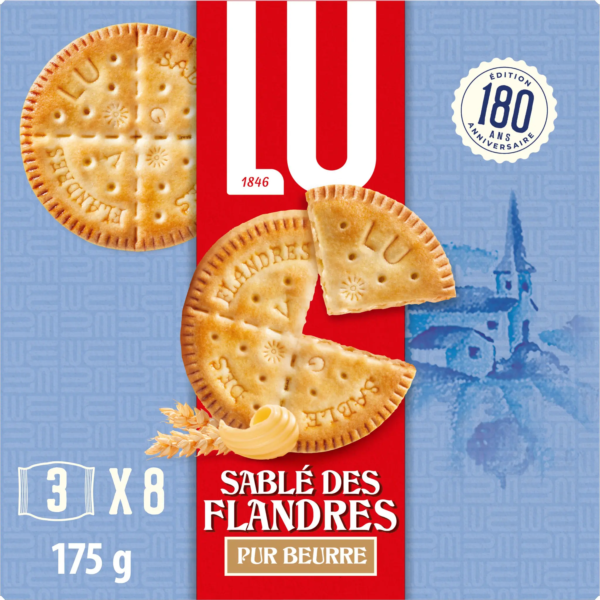 LU Biscuits sablés des Flandres pur beurre
