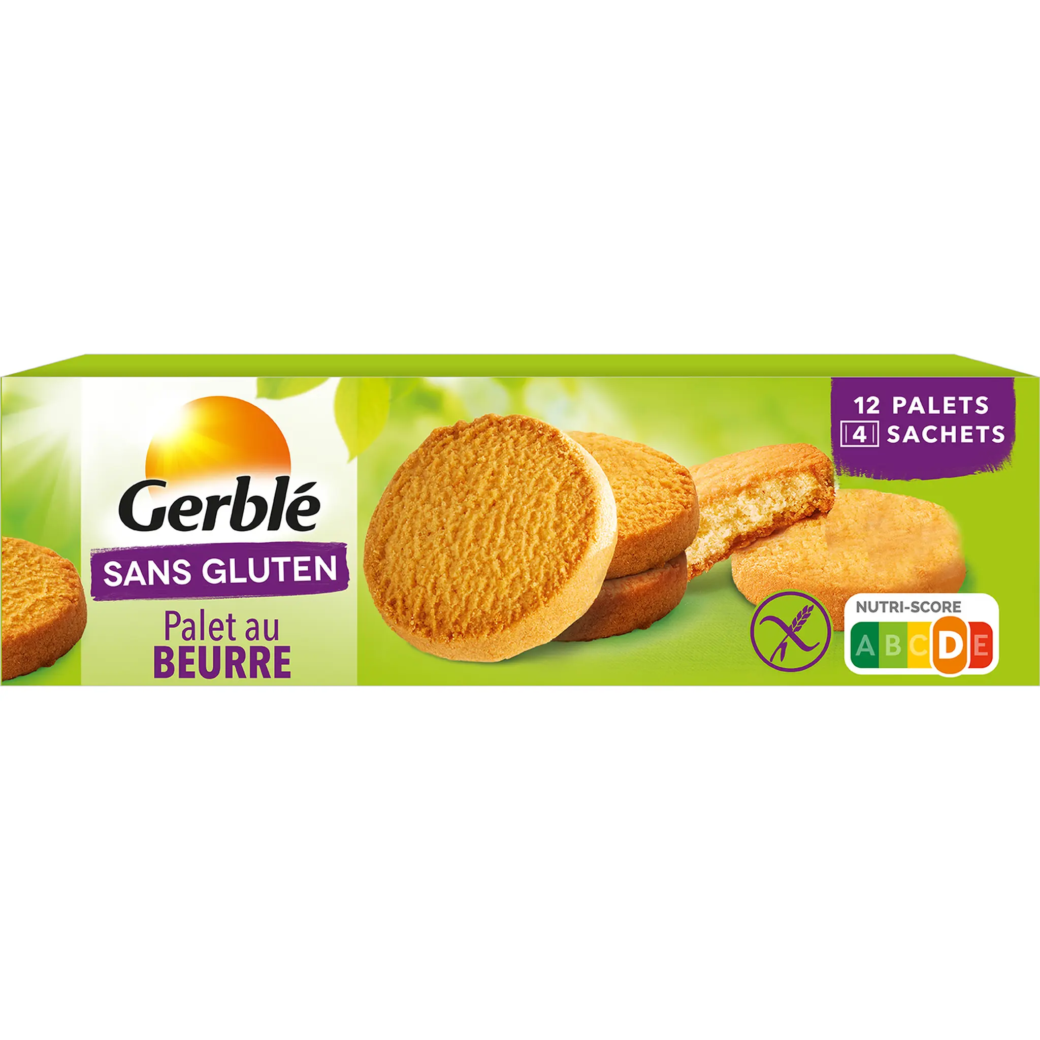 GERBLE Palets au beurre sans gluten