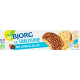 BJORG Biscuits bio sablé blé complet chocolat au lait sans huile de palme