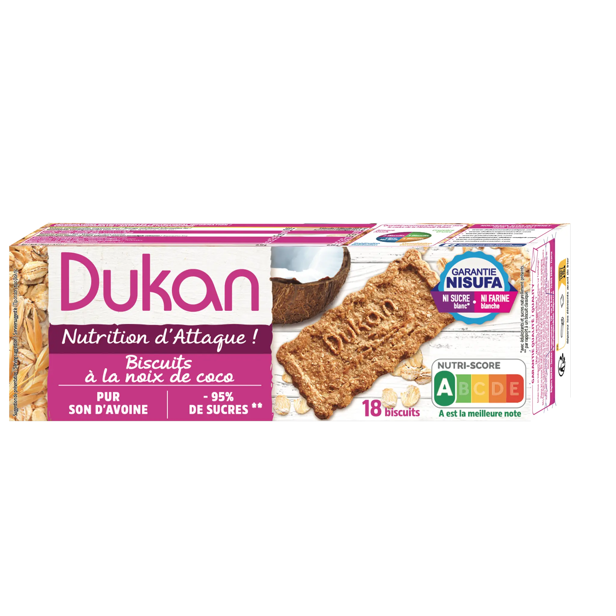 DUKAN Biscuits à la noix de coco